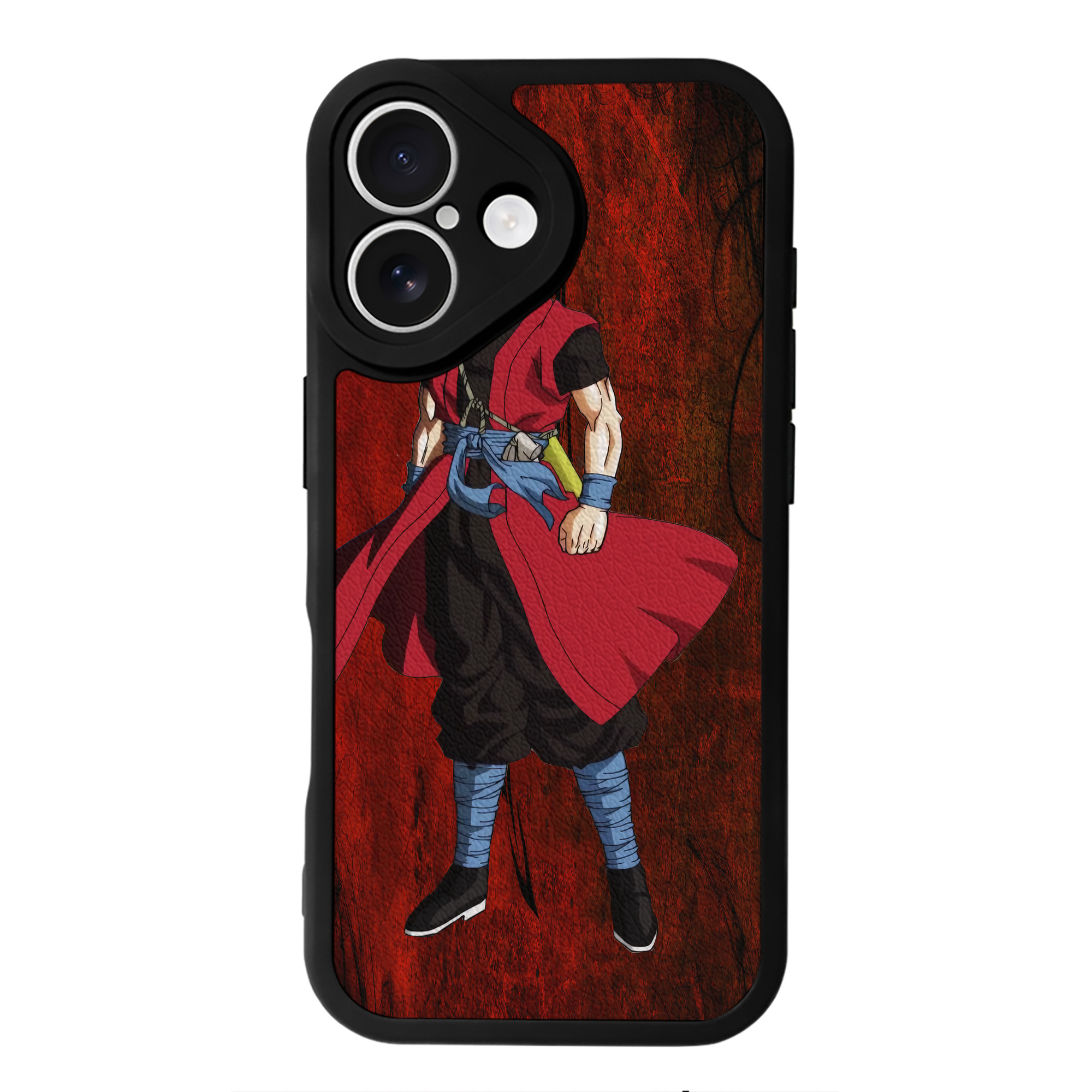（画像用） ドラゴンボール DRAGON BALL 【iPhone 16シリーズ対応】シリコンスマホケース（レザー調） 材質：シリコン
